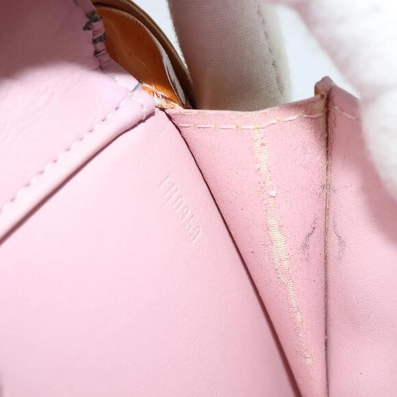 LOUIS VUITTON Monogram Vernis Fulton Bag Marshmallow Pink M91042 LV Auth 125555 - Picture 13 of 16